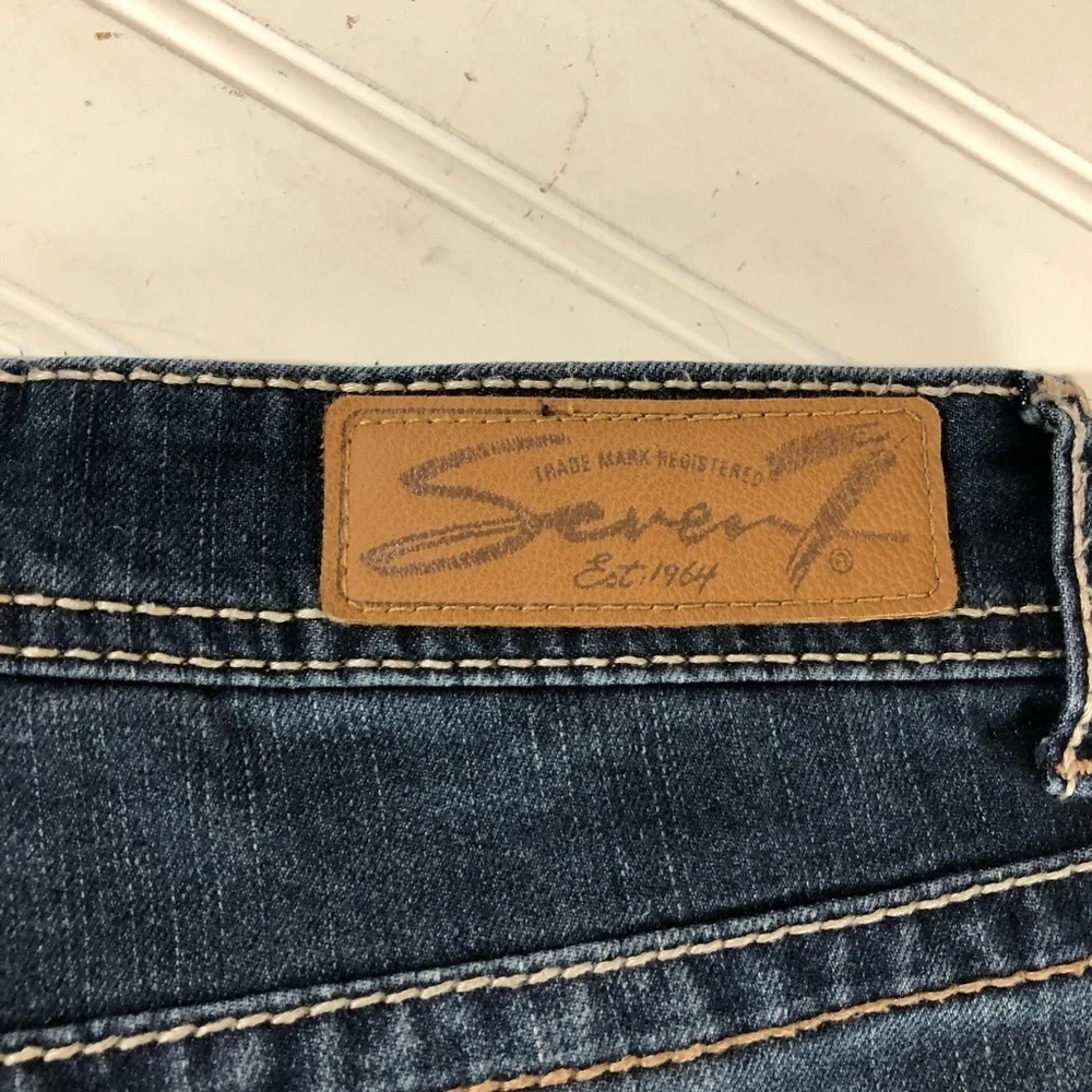 Seven7 denim jean shorts 4